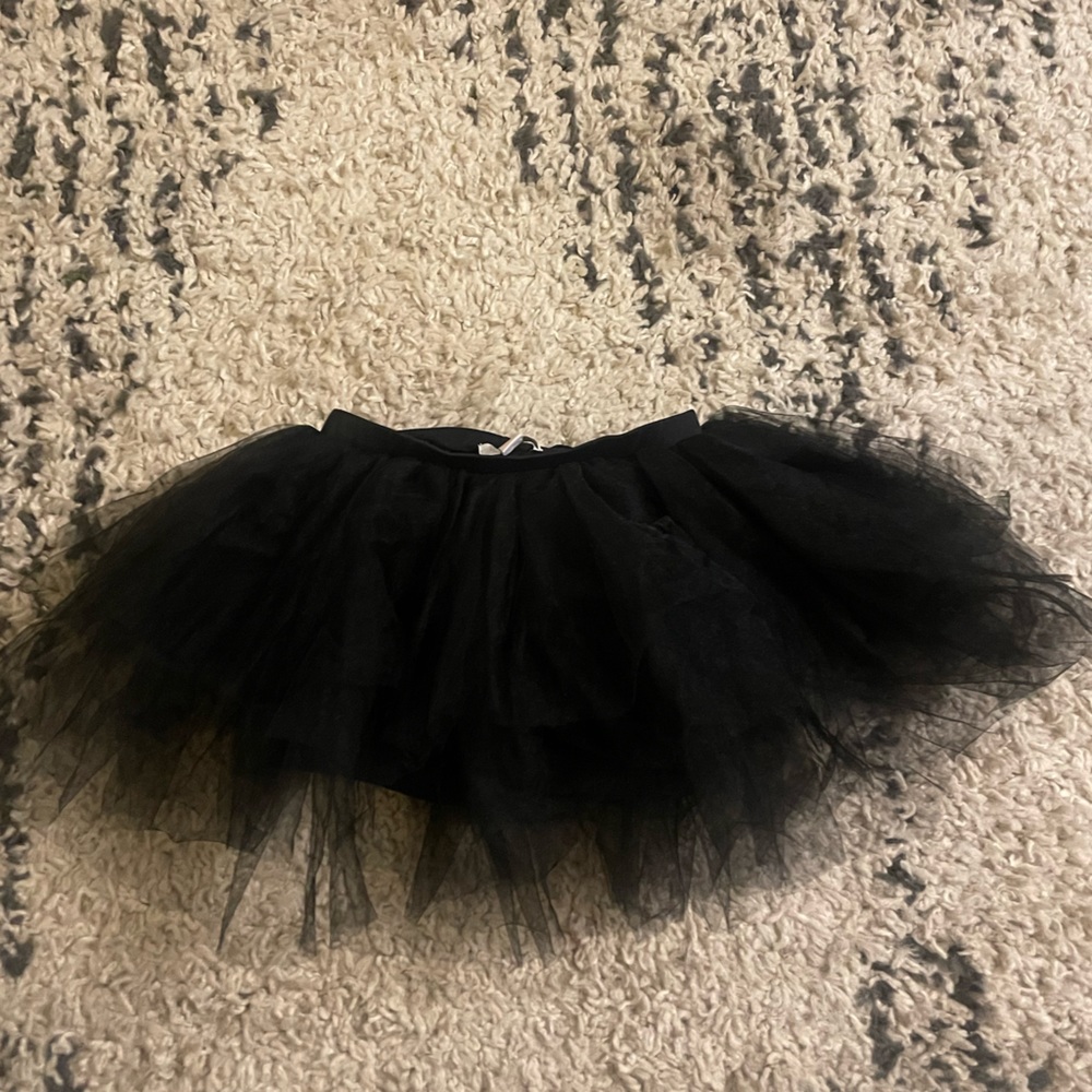 I love plum plum nyc black biker shorts tutu tulle skirt 8Y